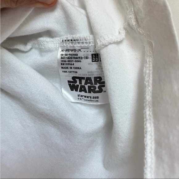 Uniqlo Star Wars Ewoks White T-Shirt Sz XS Tee Jun Takahashi Master Graphics SS - Picture 14 of 14